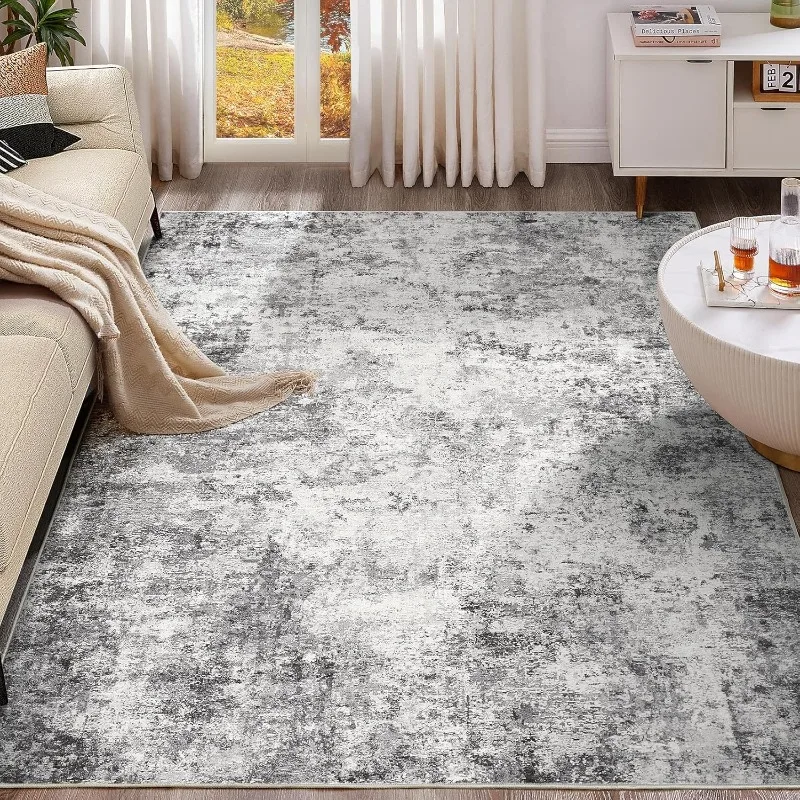 5x7 Area Rug Living Room Rugs - Washable Neutral Modern Abstract Soft Thin Large Rug Indoor Floor No Slip Rug Carpet for Bedroom
5x7 Area Rug Living Room Rugs - Washable Neutral Modern Abstract Soft Thin Large Rug Indoor Floor No Slip Rug Carpet for Bedroom