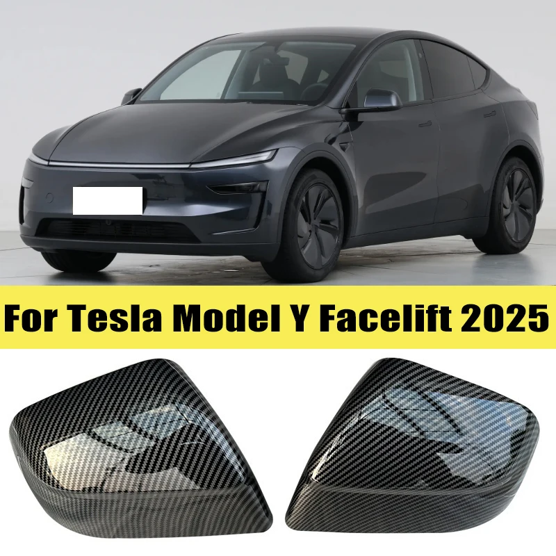 Suitable for Tesla Model Y Is Refreshed 2025 Rearview Mirror Cover Modification with Carbon Fiber Accessories
Suitable for Tesla Model Y Is Refreshed 2025 Rearview Mirror Cover Modification with Carbon Fiber Accessories