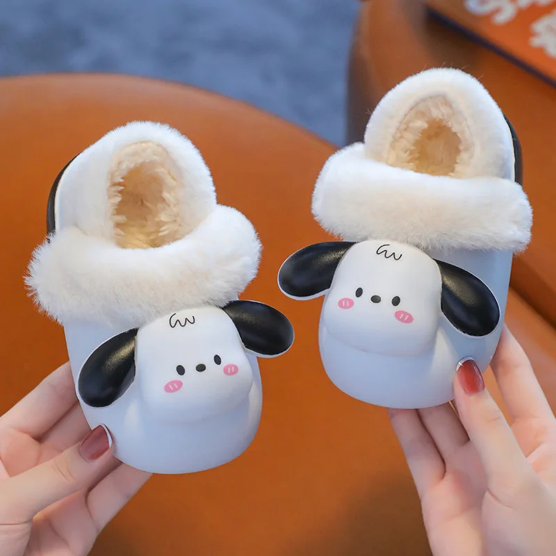 Детская Хлопковая обувь Sanrio понравико, аниме-фигурка, осень и зима, детская обувь, плюшевая теплая, симпатичная мультяшная популярная новая модель
Детская Хлопковая обувь Sanrio понравико, аниме-фигурка, осень и зима, детская обувь, плюшевая теплая, симпатичная мультяшная популярная новая модель
