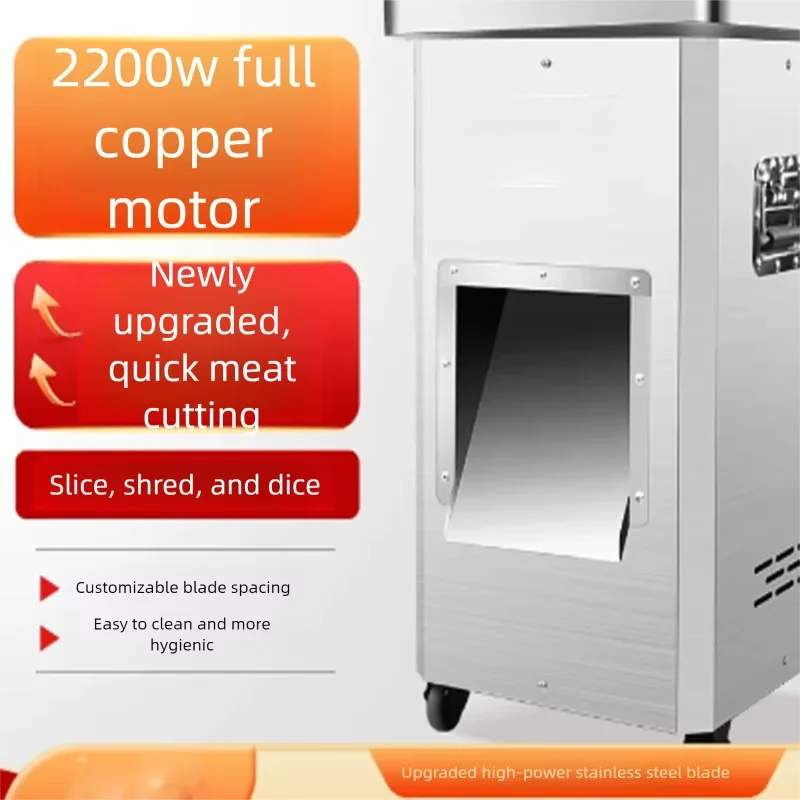  Commercial Meat Cutting Machine Suitable for Processing Plants Beef Slicer and Chicken Breast Cutting Machine
Commercial Meat Cutting Machine Suitable for Processing Plants Beef Slicer and Chicken Breast Cutting Machine