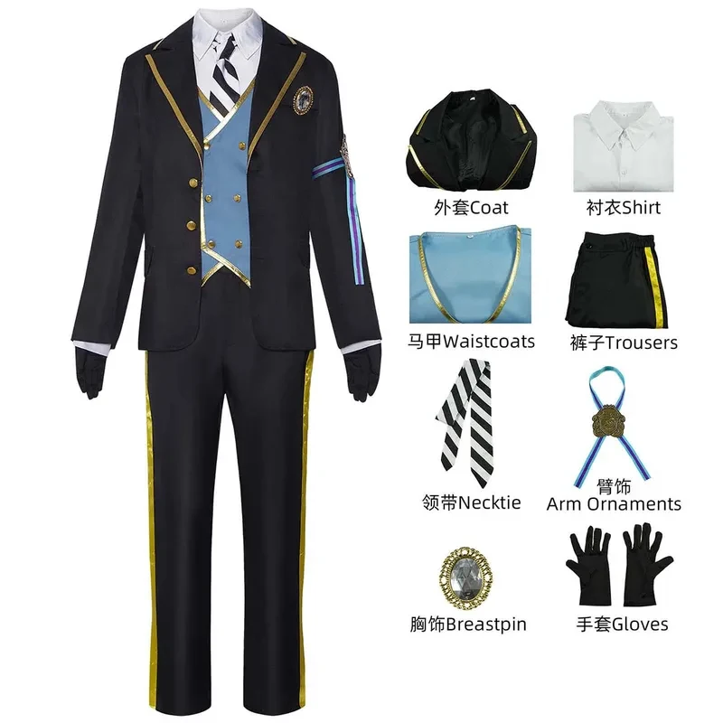 Twisted-Wonderland Octavinelle Floyd Leech Uniforms Cosplay Costume or wig fg8'.
Twisted-Wonderland Octavinelle Floyd Leech Uniforms Cosplay Costume or wig fg8'.