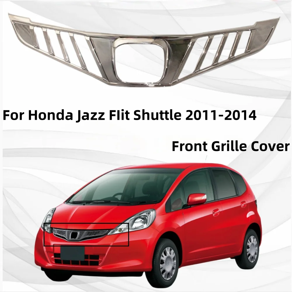 Накладка на переднюю решетку радиатора, аксессуары для автомобилей Honda Jazz Fit Shuttle 2011-2014, высококачественная хромированная отделка для экстерьера автомобиля
Накладка на переднюю решетку радиатора, аксессуары для автомобилей Honda Jazz Fit Shuttle 2011-2014, высококачественная хромированная отделка для экстерьера автомобиля