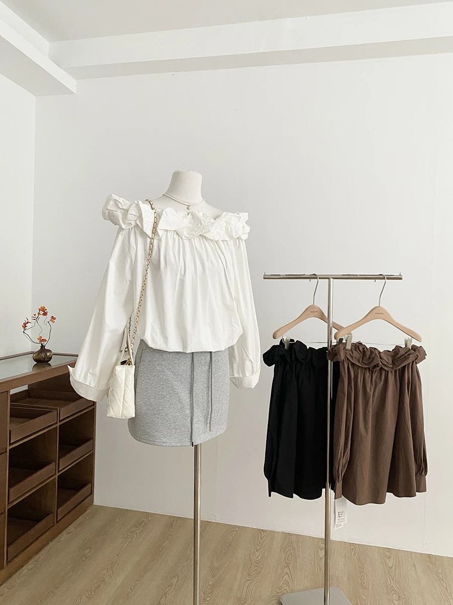 Elegant Lace Trim Shoulder Long Sleeve Women's Shirt Loose Fit Slimming Style Commute Fashion Autumn 2025 New Arrival
Elegant Lace Trim Shoulder Long Sleeve Women's Shirt Loose Fit Slimming Style Commute Fashion Autumn 2025 New Arrival