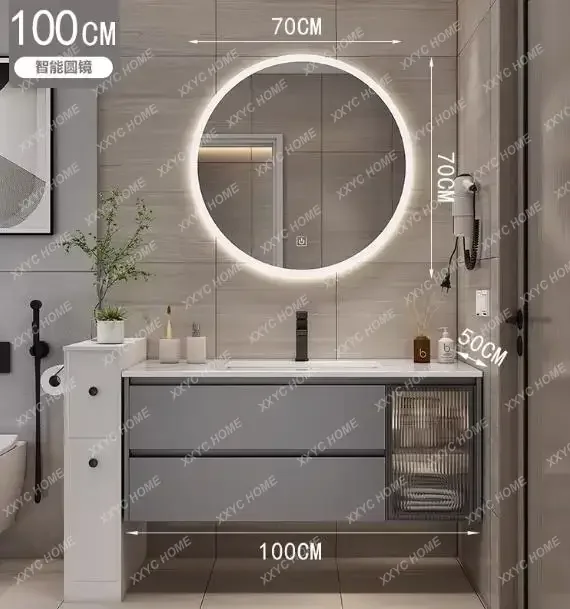 X69 Marble Smart Bathroom Vanity Cabinet With Sink And Mirror Looking Combination One Hand Wash Basin Washbasin Toilet Round Mir
X69 Marble Smart Bathroom Vanity Cabinet With Sink And Mirror Looking Combination One Hand Wash Basin Washbasin Toilet Round Mir