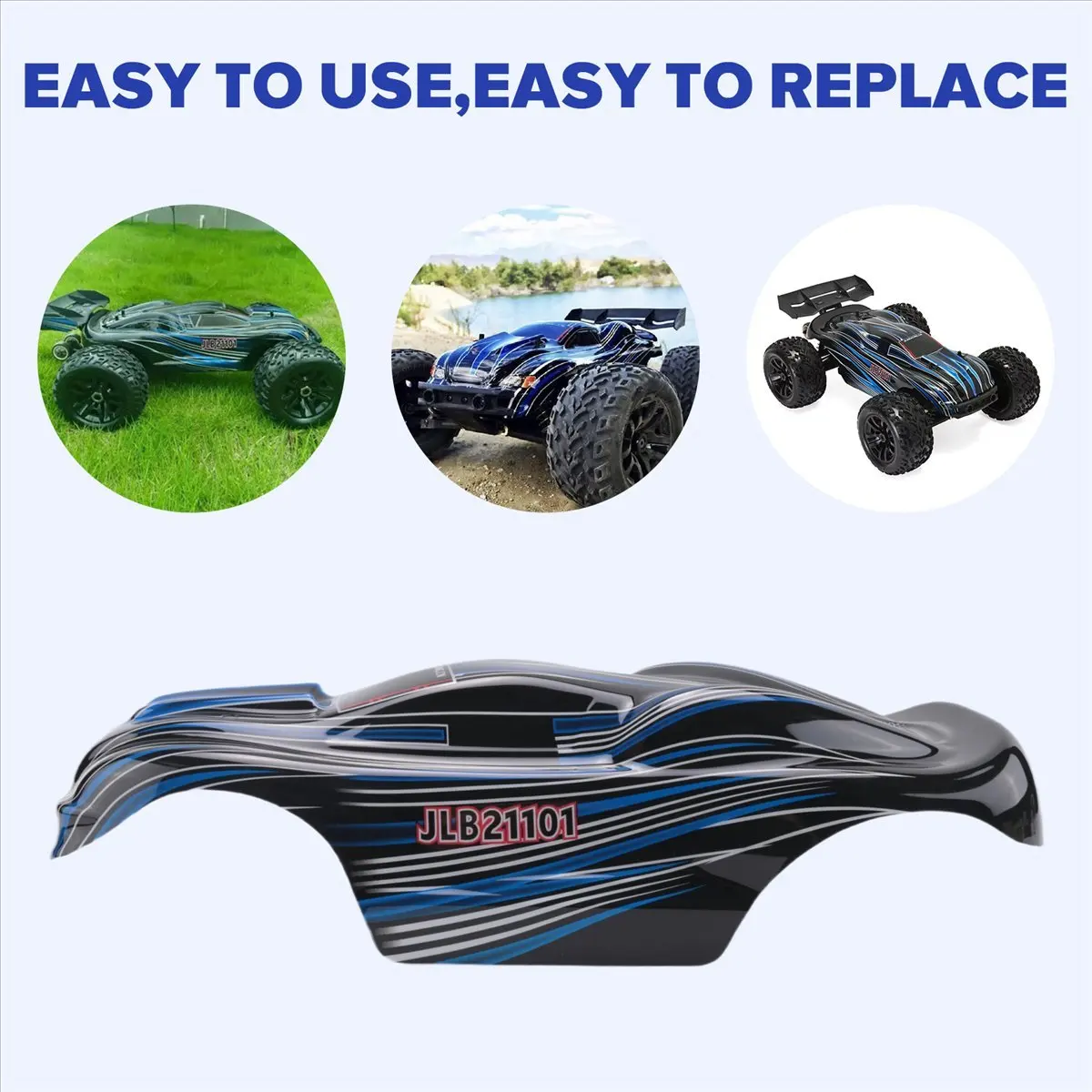 Корпус радиоуправляемой машины A48U (крышка кузова) EB1006 для JLB Racing CHEETAH 21101 1/10, запчасти и аксессуары для радиоуправляемых машин
Корпус радиоуправляемой машины A48U (крышка кузова) EB1006 для JLB Racing CHEETAH 21101 1/10, запчасти и аксессуары для радиоуправляемых машин