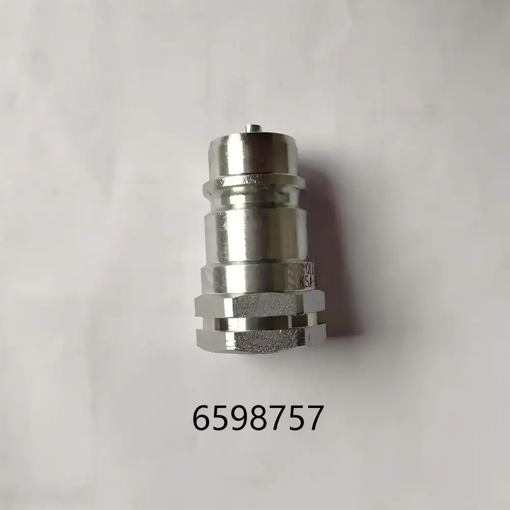 6598757 6598758 Mail / Female Flat Face Hydraulic Quick Connect Coupler Compatible with Bobcat Loaders
6598757 6598758 Mail / Female Flat Face Hydraulic Quick Connect Coupler Compatible with Bobcat Loaders