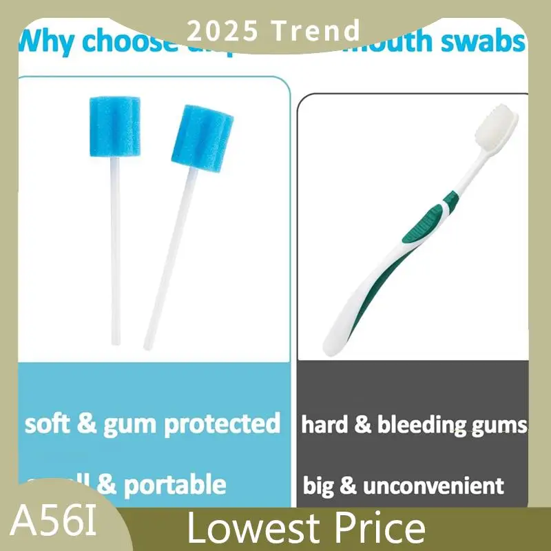 Hot Sale 100 Oral Cleaner Swabs Disposable Disposable Sponge For Mouth Cleaning For Elderly Dry Mouth Waterless Toothbrushes
Hot Sale 100 Oral Cleaner Swabs Disposable Disposable Sponge For Mouth Cleaning For Elderly Dry Mouth Waterless Toothbrushes