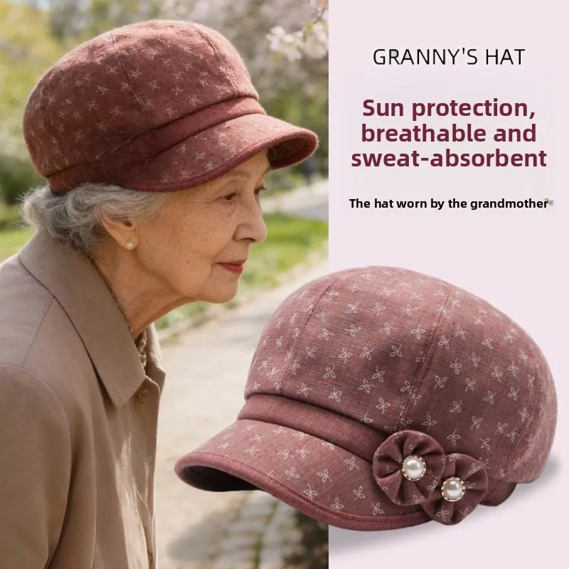 Sun Protection Light Weight Spring Summer Women's Hat Duckbill Cap for Middle-Aged And Elderly People Adjustable Size
Sun Protection Light Weight Spring Summer Women's Hat Duckbill Cap for Middle-Aged And Elderly People Adjustable Size