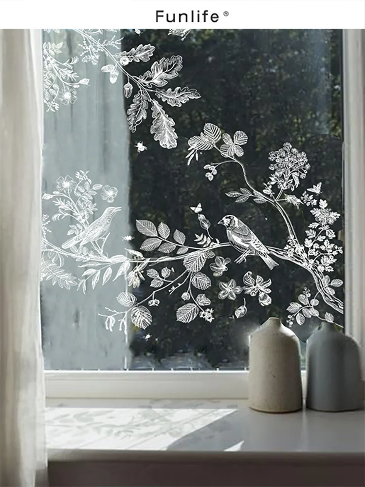 Funlife Original Countryside Flower Summer Sea Bird Window Stier Glass Decal No Glue Required Decorative Film Rectangular S...
Funlife Original Countryside Flower Summer Sea Bird Window Stier Glass Decal No Glue Required Decorative Film Rectangular S...
