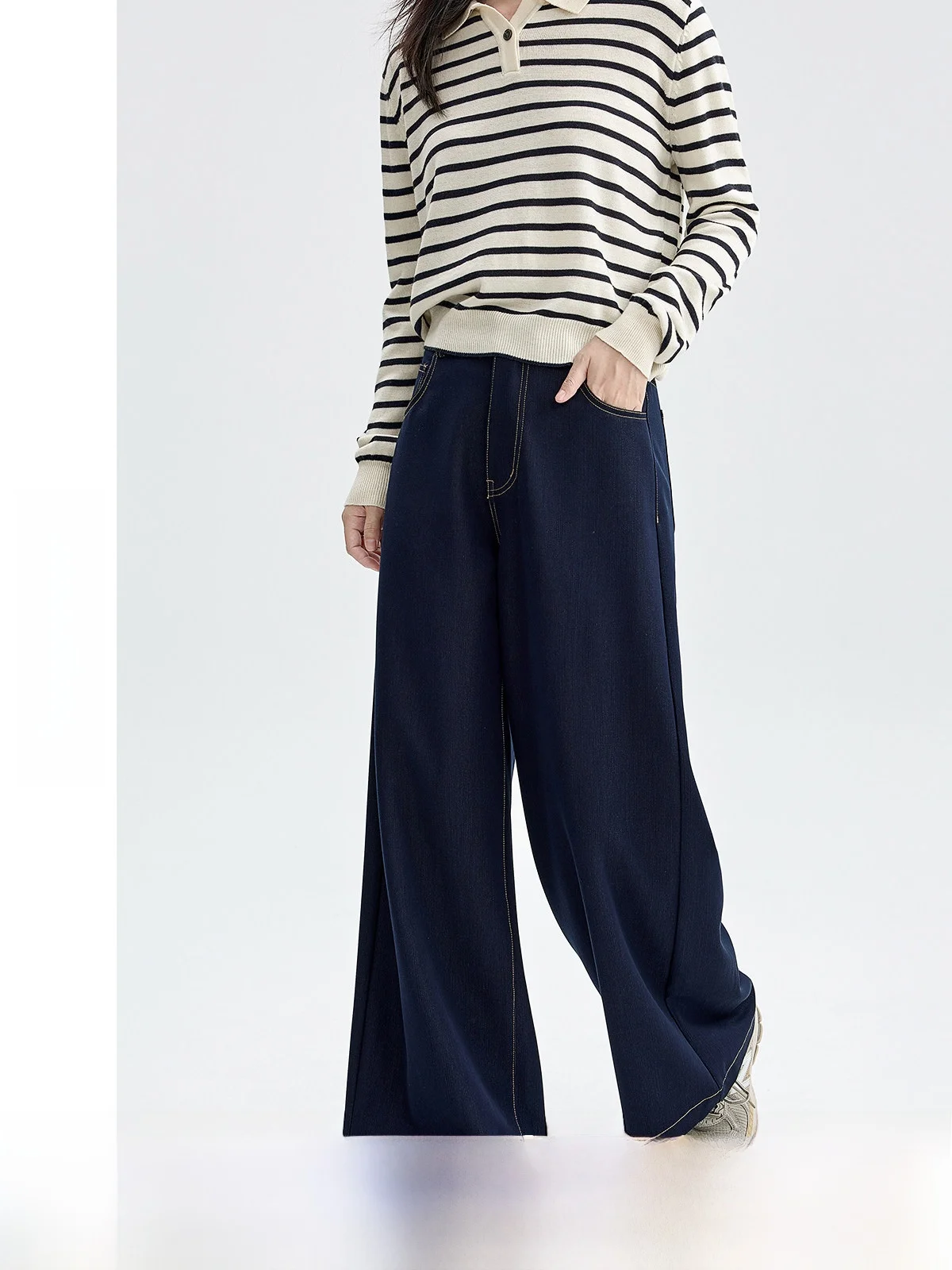 Свободные прямые джинсовые джинсы, женские утягивающие широкие брюки с высокой талией, ретро-швы, осеннее новое поступление, Guier
Свободные прямые джинсовые джинсы, женские утягивающие широкие брюки с высокой талией, ретро-швы, осеннее новое поступление, Guier