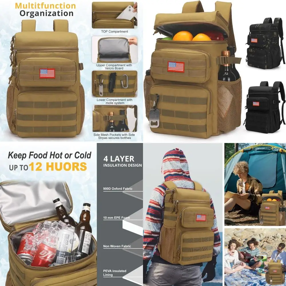 Portable Leakproof Insulated Backpack Cooler Bag - Lightweight, Waterproof for Outdoor Adventures
Portable Leakproof Insulated Backpack Cooler Bag - Lightweight, Waterproof for Outdoor Adventures