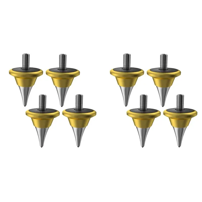 ABIJ-8X Speaker Isolation Spike Feet Stand Damper Cone For Hifi Audio Turntable Recorder AMP M8 Gold
ABIJ-8X Speaker Isolation Spike Feet Stand Damper Cone For Hifi Audio Turntable Recorder AMP M8 Gold