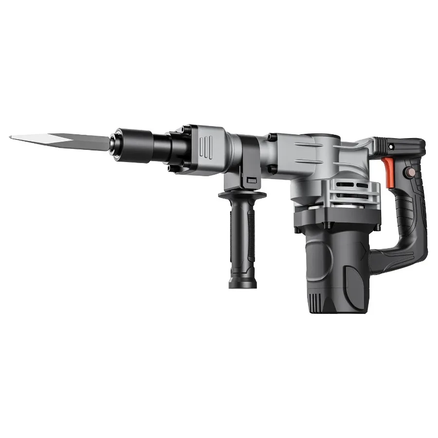 Demolition Jack Hammer 1400W Electric Jackhammer Heavy Duty 2pcs Chisels Bits Chipping with Case 2900 BPM Concrete Breaker Glo
Demolition Jack Hammer 1400W Electric Jackhammer Heavy Duty 2pcs Chisels Bits Chipping with Case 2900 BPM Concrete Breaker Glo