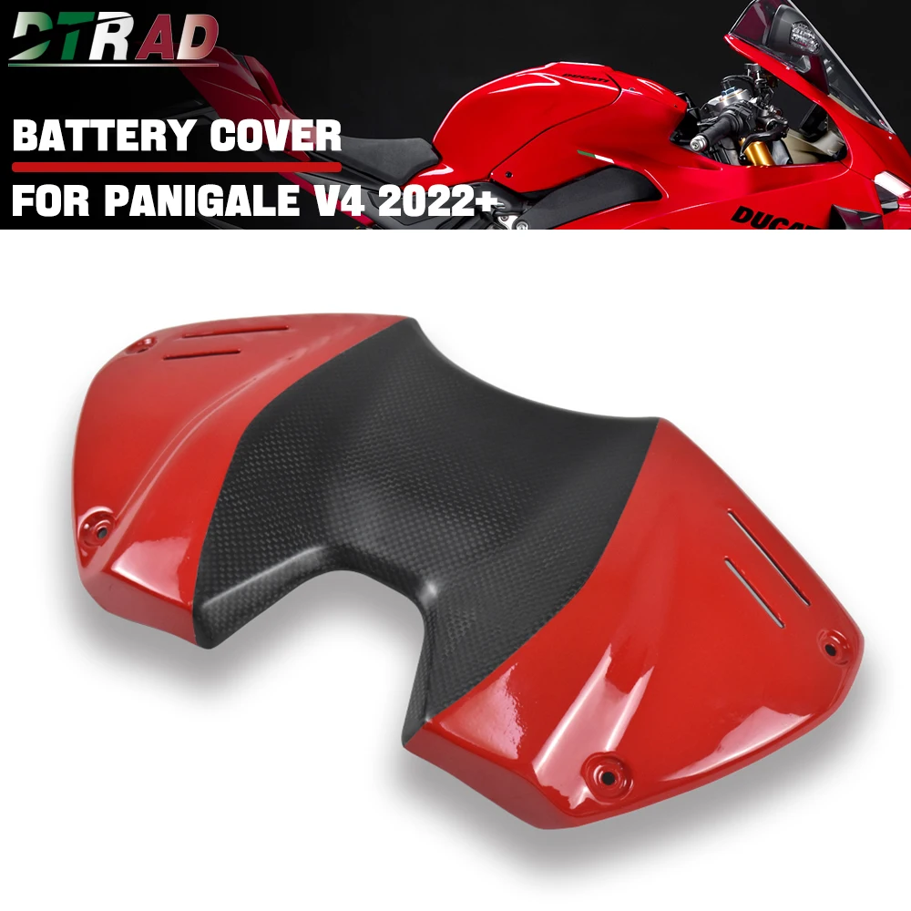 For DUCATI Panigale V4 V4S V4R SP2 2022 2023 2024 Carbon Fiber Battery Cover Front Tank Covers Fairing Motorcycle Modified Parts
For DUCATI Panigale V4 V4S V4R SP2 2022 2023 2024 Carbon Fiber Battery Cover Front Tank Covers Fairing Motorcycle Modified Parts