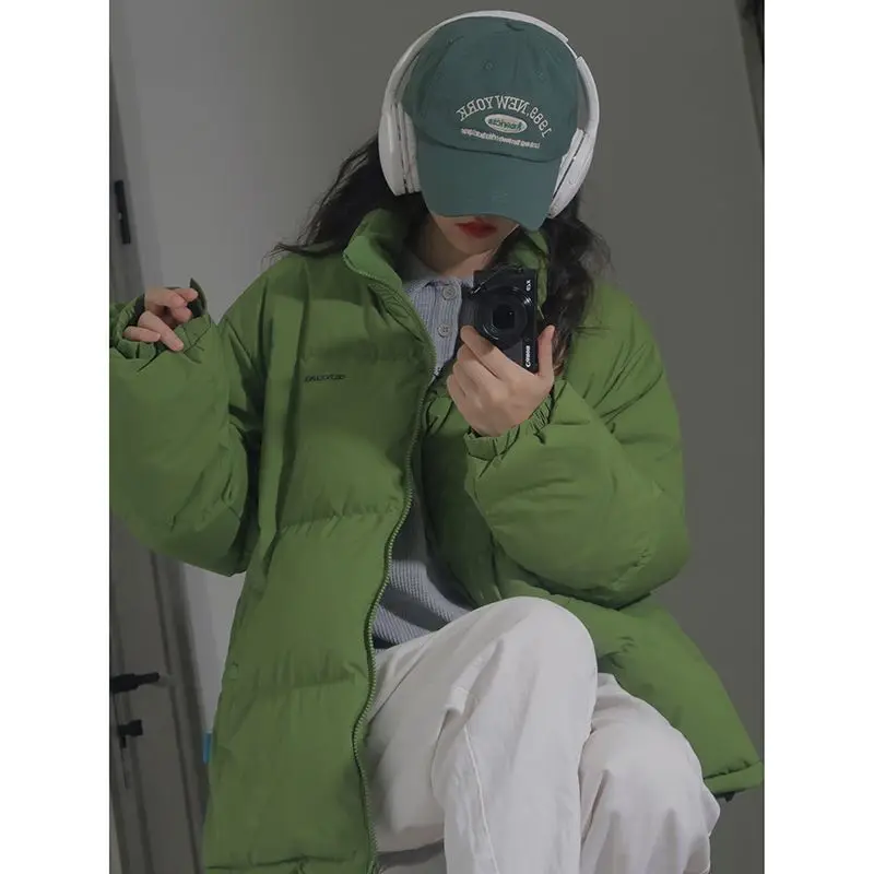 Down Cotton Jacket for Women New Winter Windproof Standing Collar Fashionable Youth Cotton Jacket for Women Parkas Cotton Coat
Down Cotton Jacket for Women New Winter Windproof Standing Collar Fashionable Youth Cotton Jacket for Women Parkas Cotton Coat