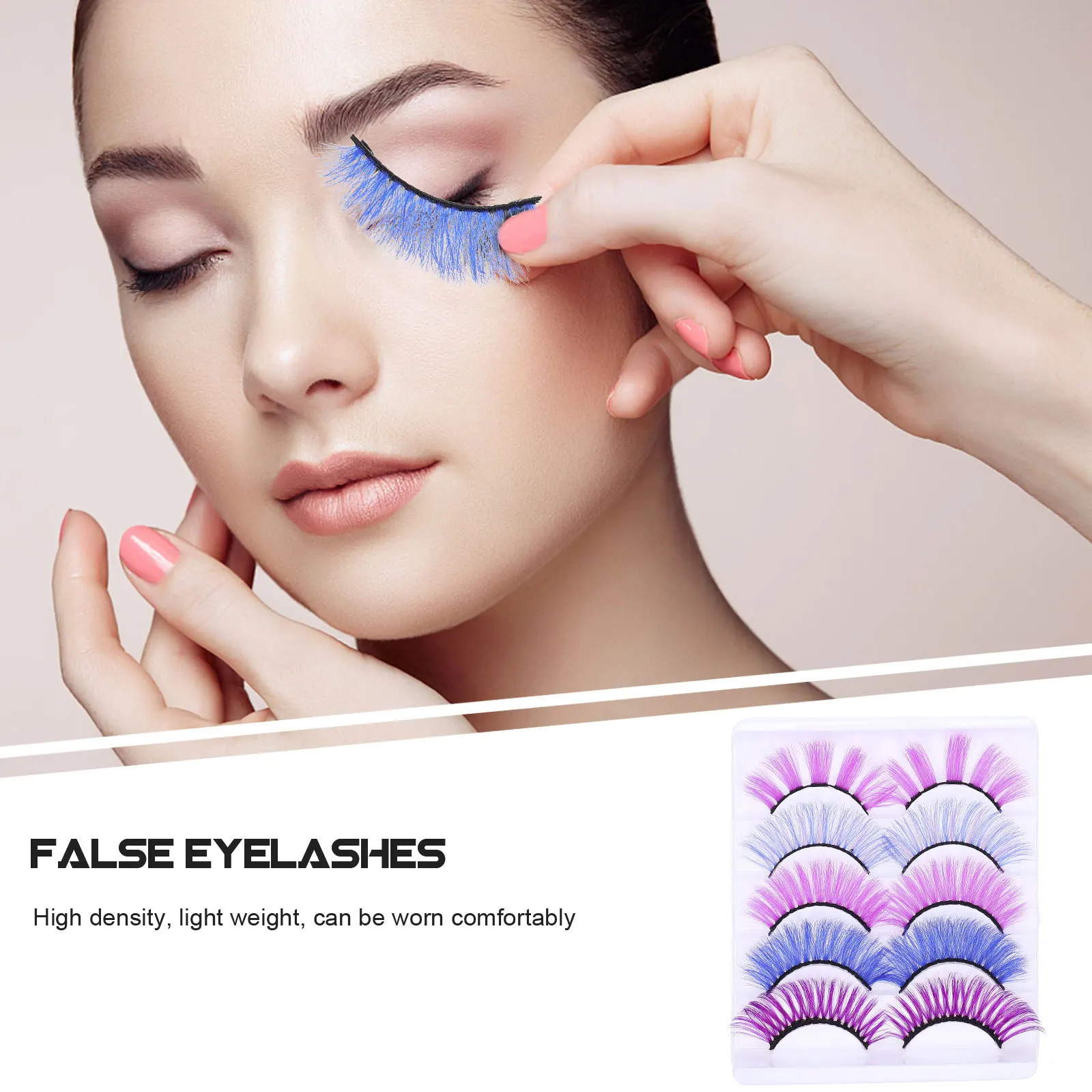 5Pairs False Lash Premium Chinlon Artificial Eyelashes Full Natural Look Makeup Lash Extension Supplies Faux Eyelash
5Pairs False Lash Premium Chinlon Artificial Eyelashes Full Natural Look Makeup Lash Extension Supplies Faux Eyelash