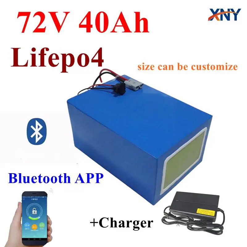 Batterie au lithium Lifepo4 pour moto avec BMS injuste, scooter, voiturette de golf, vélo électrique, chargeur 5A, 72V, 30Ah, 40
Batterie au lithium Lifepo4 pour moto avec BMS injuste, scooter, voiturette de golf, vélo électrique, chargeur 5A, 72V, 30Ah, 40