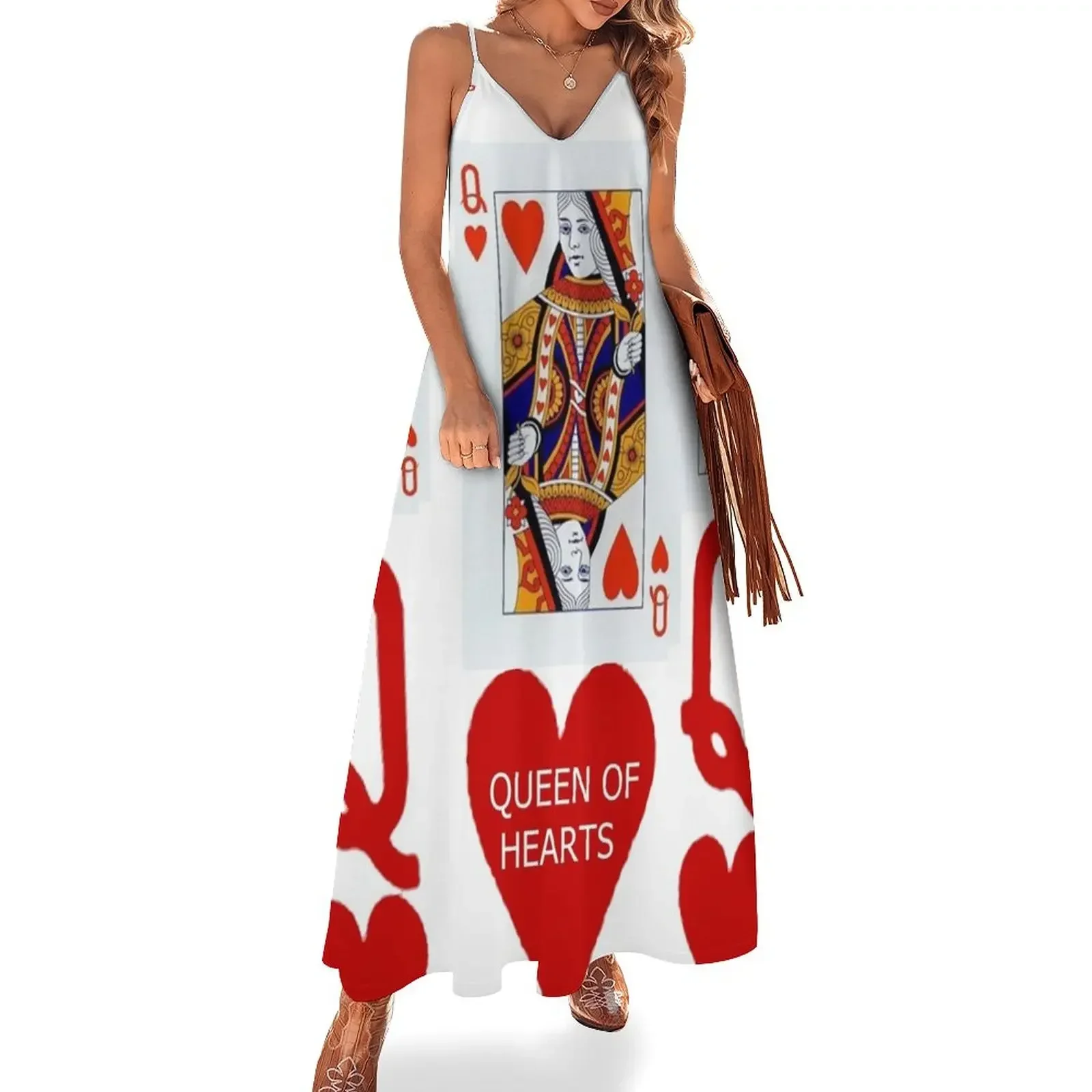 RED QUEEN OF HEARTS CARD DESIGN Sleeveless Dress Dress vintage elegant women's dresses sale Dress
RED QUEEN OF HEARTS CARD DESIGN Sleeveless Dress Dress vintage elegant women's dresses sale Dress