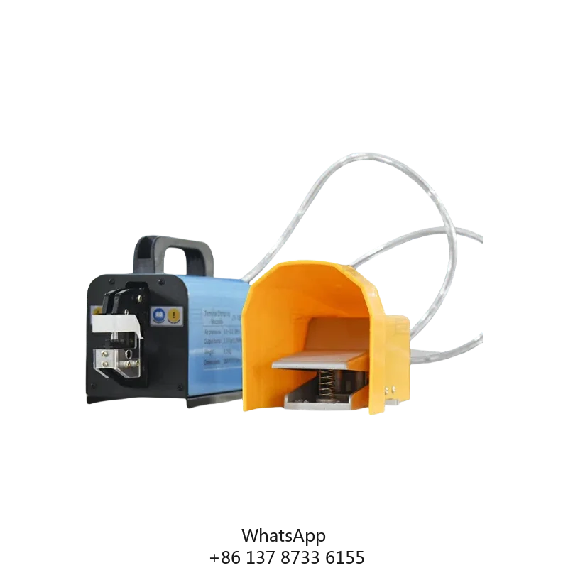 Pneumatic Crimping Terminal Machine For Cable Manufacturing Can Be Used To Crimp All Kinds Of Terminals
Pneumatic Crimping Terminal Machine For Cable Manufacturing Can Be Used To Crimp All Kinds Of Terminals