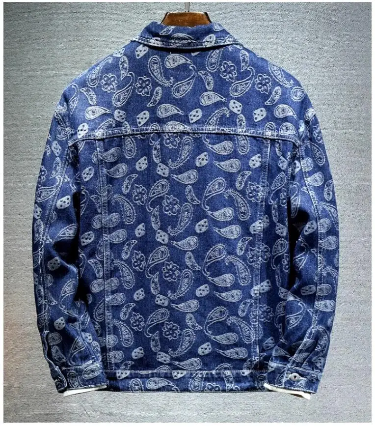 Summer New Men Pure Colour Denim Jacket Single-breasted Lapel Daily Casual Coats 86 S2c1f660fa2d6424e9d2077a35018d24eB