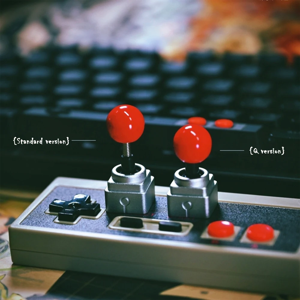 Retro Game Console Keycaps K-04 Keyboard Key Cap 3 in 1 Replacement CNC Anodization Lucky Joystick Gaming Handler Style Keycap
Retro Game Console Keycaps K-04 Keyboard Key Cap 3 in 1 Replacement CNC Anodization Lucky Joystick Gaming Handler Style Keycap