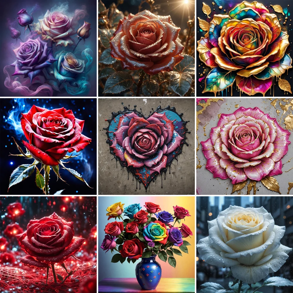 Flowers Rose Printed Fabric 11CT Cross-Stitch Kit Embroidery Handicraft Handmade Knitting Needlework Stamped Home Decor Needle
Flowers Rose Printed Fabric 11CT Cross-Stitch Kit Embroidery Handicraft Handmade Knitting Needlework Stamped Home Decor Needle