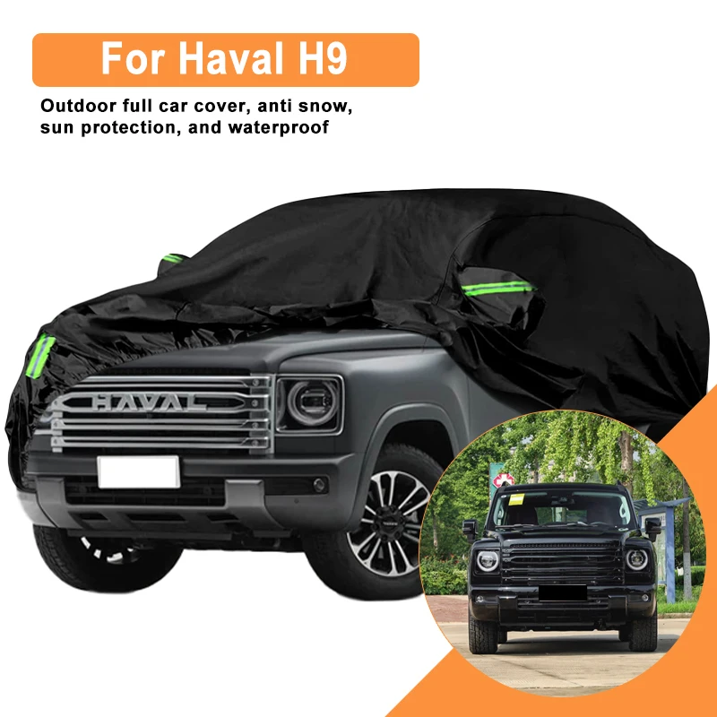 For Haval H9 Car Full Cover - Outdoor Waterproof Snowproof Sunshade, Winter & Summer All Weather Auto Protection Accessories
For Haval H9 Car Full Cover - Outdoor Waterproof Snowproof Sunshade, Winter & Summer All Weather Auto Protection Accessories