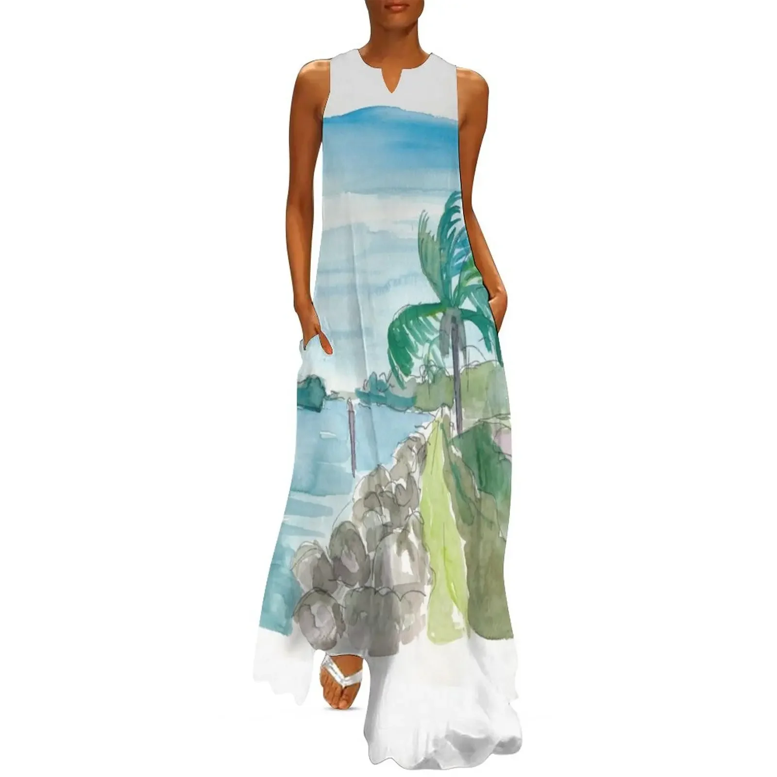 Florida Keys Waterways near Marathon Long Dress Party dresses for women Dance dresses summer clothes Dress
Florida Keys Waterways near Marathon Long Dress Party dresses for women Dance dresses summer clothes Dress