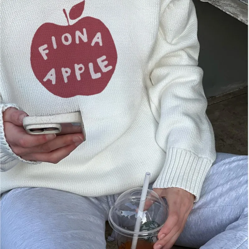 Graphics Pattern Print Pullover Sweater 2024 Autumn Women Round Neck Long Sleeve Knitwear Jumper Female Casual Retro Design Top
Graphics Pattern Print Pullover Sweater 2024 Autumn Women Round Neck Long Sleeve Knitwear Jumper Female Casual Retro Design Top