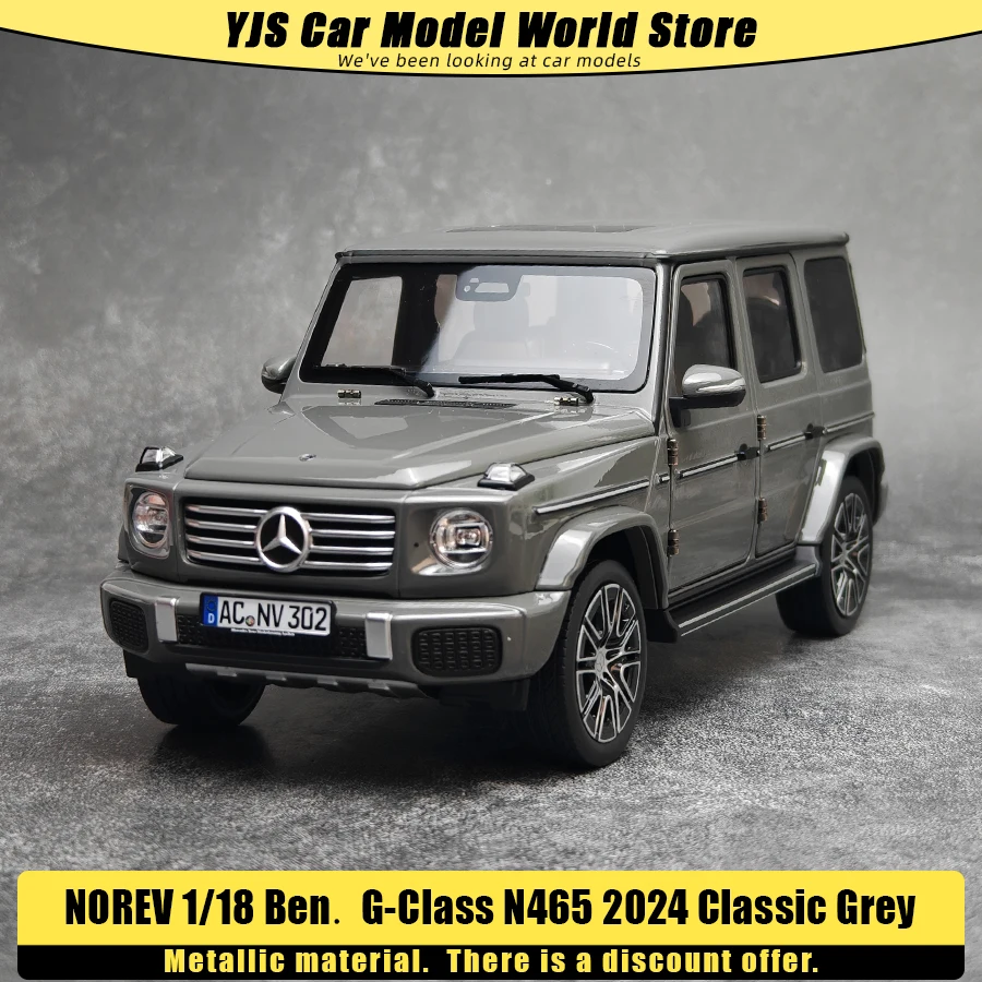 NOREV diecast model 1:18 Ben. G-Class N465 2024 SUV metal car model ornament Collection Classic car
NOREV diecast model 1:18 Ben. G-Class N465 2024 SUV metal car model ornament Collection Classic car