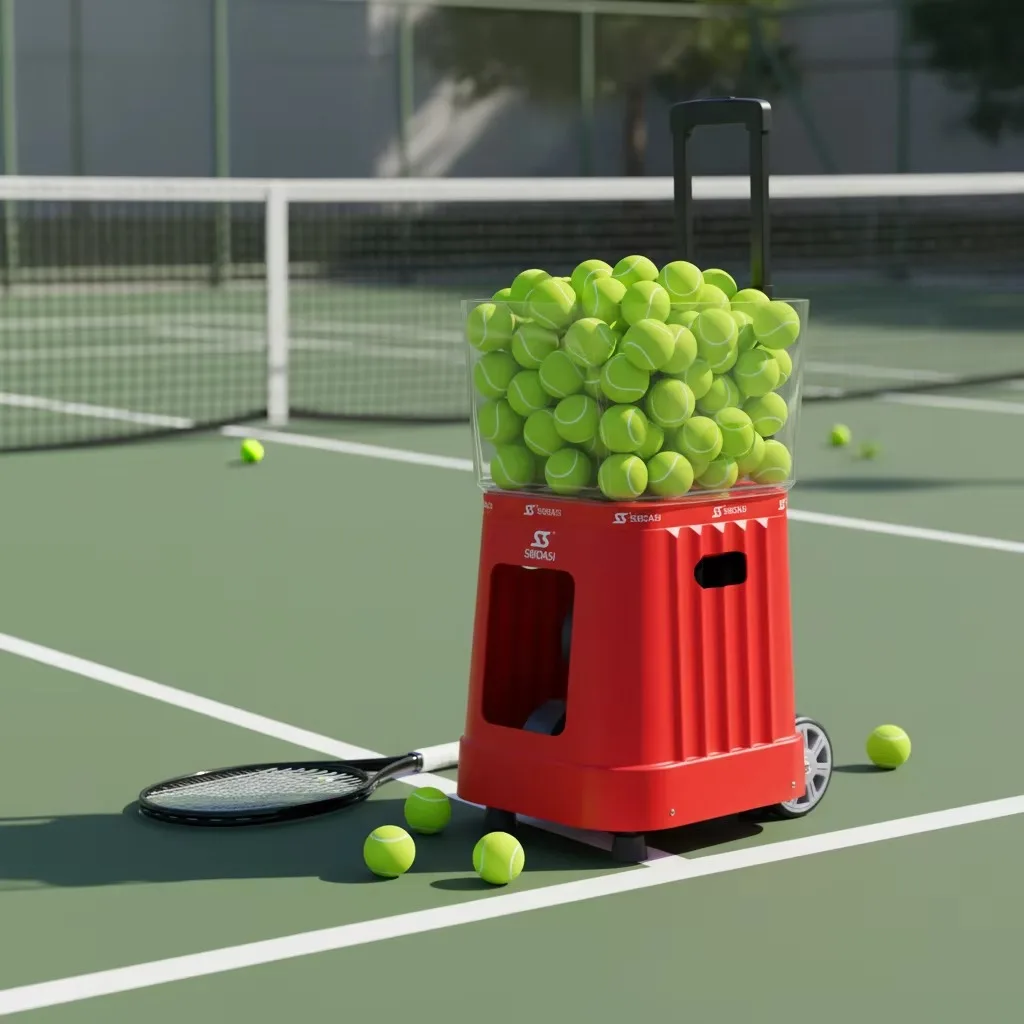 AI Voice Smart Tennis Robot T7 Pro 140 Balls Lightweight Training Machine
AI Voice Smart Tennis Robot T7 Pro 140 Balls Lightweight Training Machine