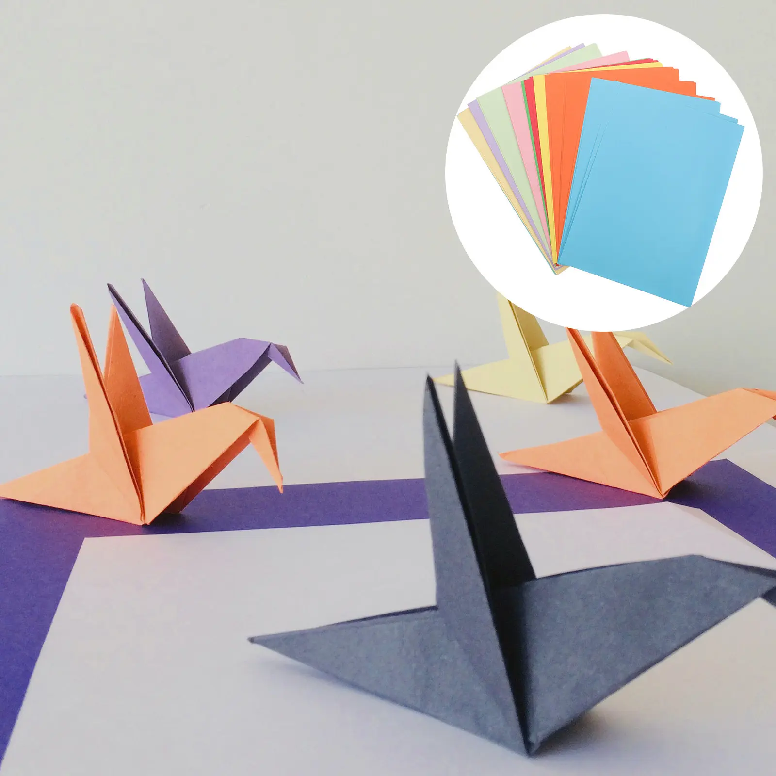 50 Sheets A4 Paper Colorful Folding DIY Craft Art Projects Decorative Sheets School Paper Supplies
50 Sheets A4 Paper Colorful Folding DIY Craft Art Projects Decorative Sheets School Paper Supplies