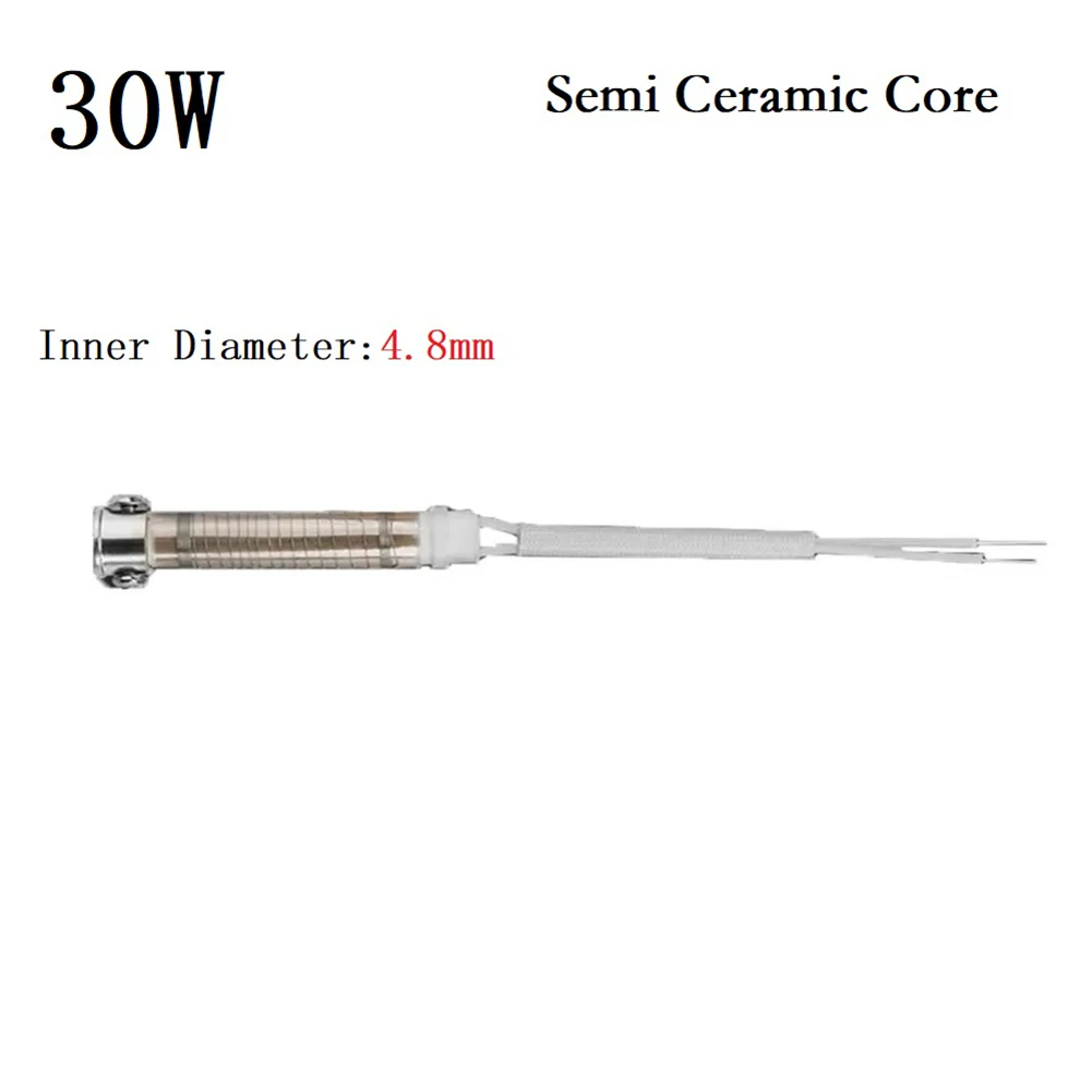 30-60W Electric Soldering Iron Heating Core Element Full/Semi Ceramic For External Heating Electric Iron
30-60W Electric Soldering Iron Heating Core Element Full/Semi Ceramic For External Heating Electric Iron