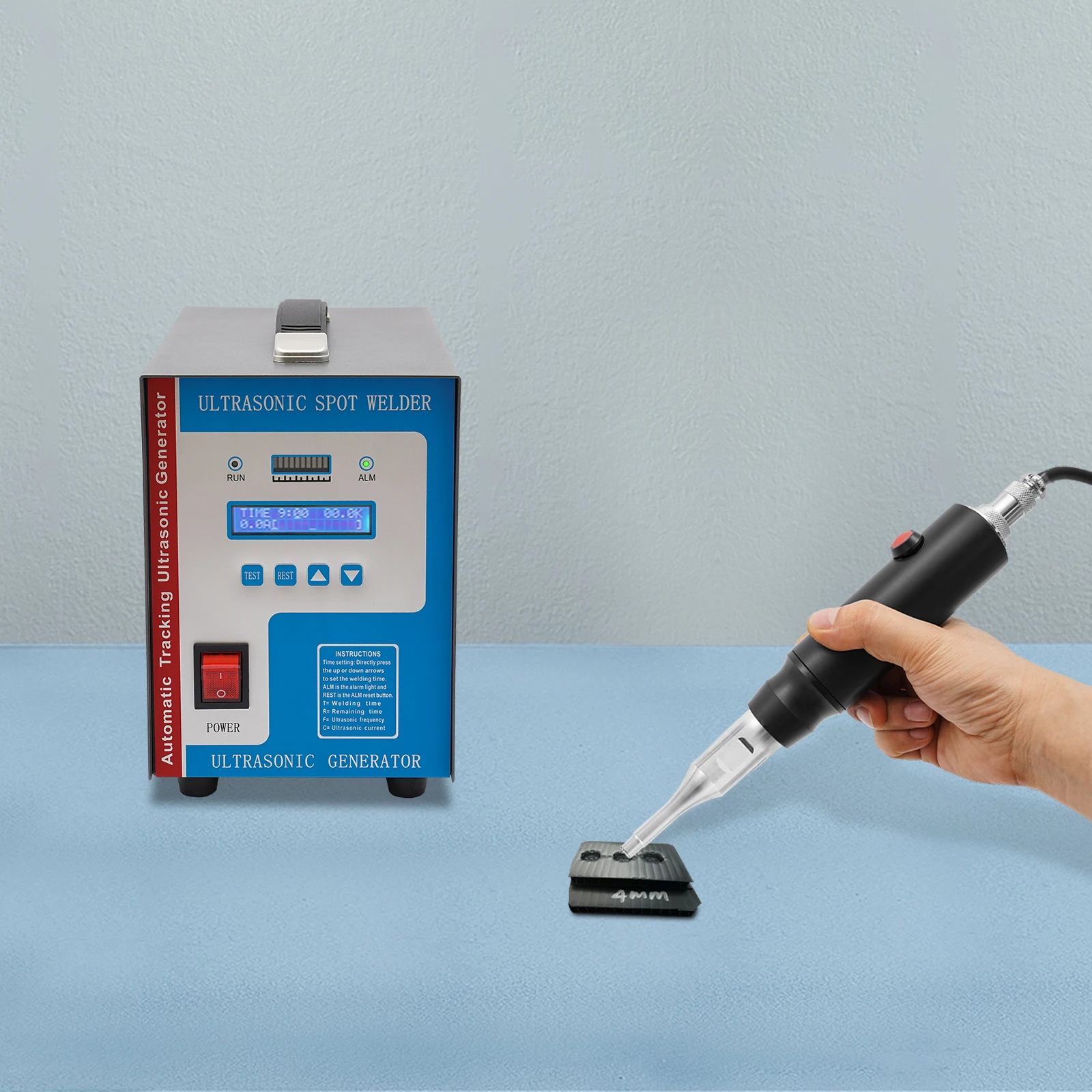 Ультразвуковой сварочный аппарат для пластика, высокоэффективная прочность сварки, интеллектуальное управление для авторемонта текстильной кожи
Ультразвуковой сварочный аппарат для пластика, высокоэффективная прочность сварки, интеллектуальное управление для авторемонта текстильной кожи