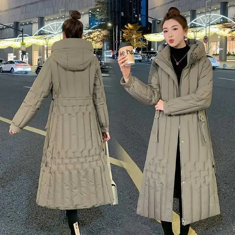 Winter Long Parkas Waterproof Down Cotton Padded Jacket Women Fashion Hooded Thick Warm Snow Coat Female Outerwear JJ554
Winter Long Parkas Waterproof Down Cotton Padded Jacket Women Fashion Hooded Thick Warm Snow Coat Female Outerwear JJ554