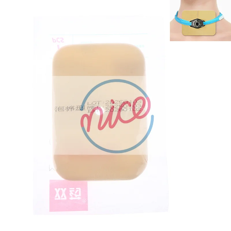 【WA】1pcs Tracheostomy Pad Soft Pvc Serrated Opening Surgical Tracheostomy Fixation Pad For Patients Catheter Fixing Pad Device
【WA】1pcs Tracheostomy Pad Soft Pvc Serrated Opening Surgical Tracheostomy Fixation Pad For Patients Catheter Fixing Pad Device