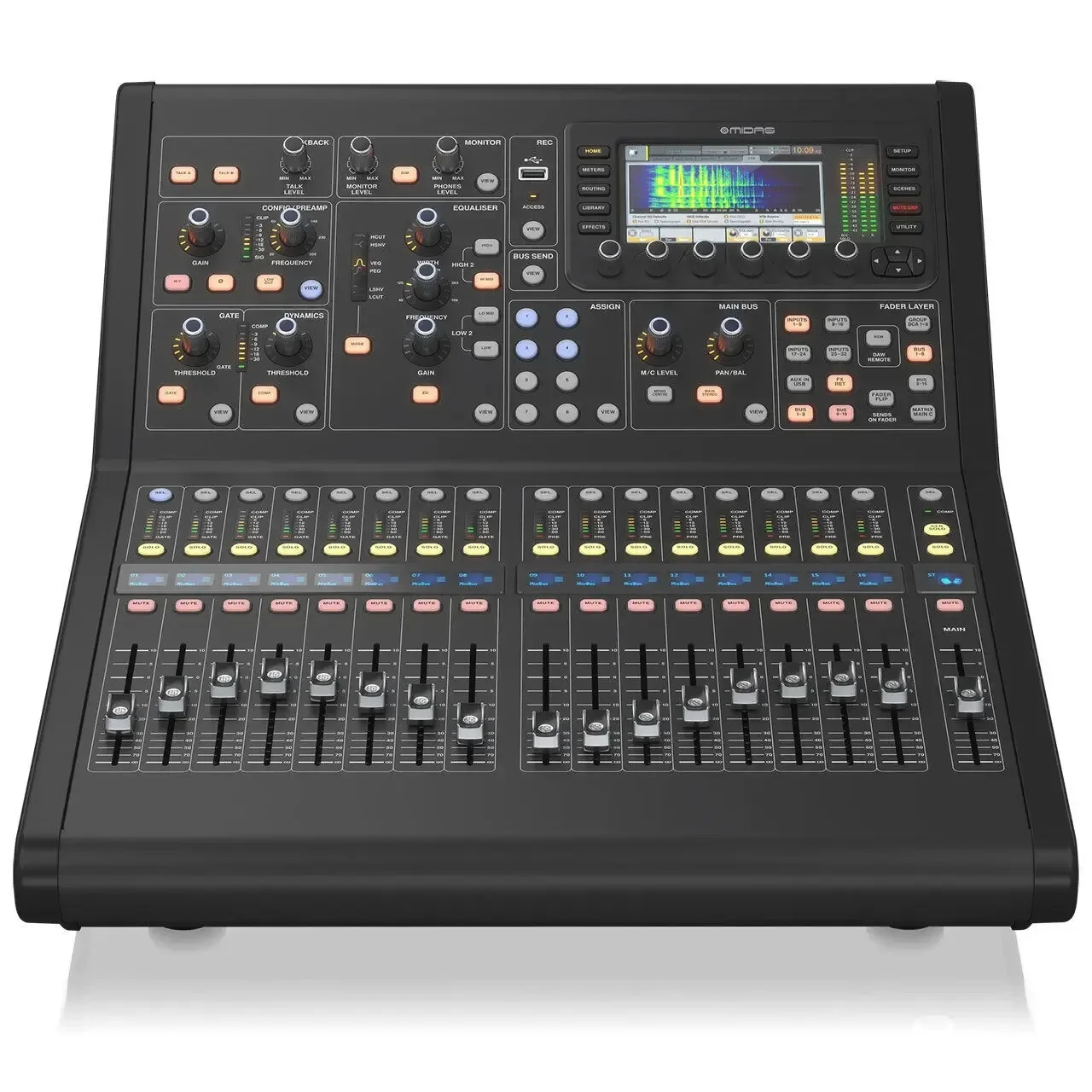 High Quality Sales On New Midas M32R Live Digital Mixer + DL32 Stage Box + 150' Cat5 Network Cable
High Quality Sales On New Midas M32R Live Digital Mixer + DL32 Stage Box + 150' Cat5 Network Cable