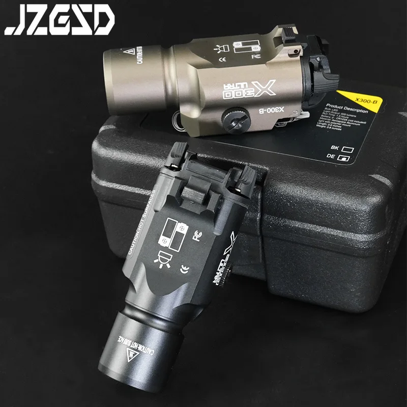 SOTAC Scout Light X300 X300-B 1000LM High-Power Weapon Flashlight Gloc G17 18 19 Pistol Hanging LED Light Tactics For 20MM Rail
SOTAC Scout Light X300 X300-B 1000LM High-Power Weapon Flashlight Gloc G17 18 19 Pistol Hanging LED Light Tactics For 20MM Rail