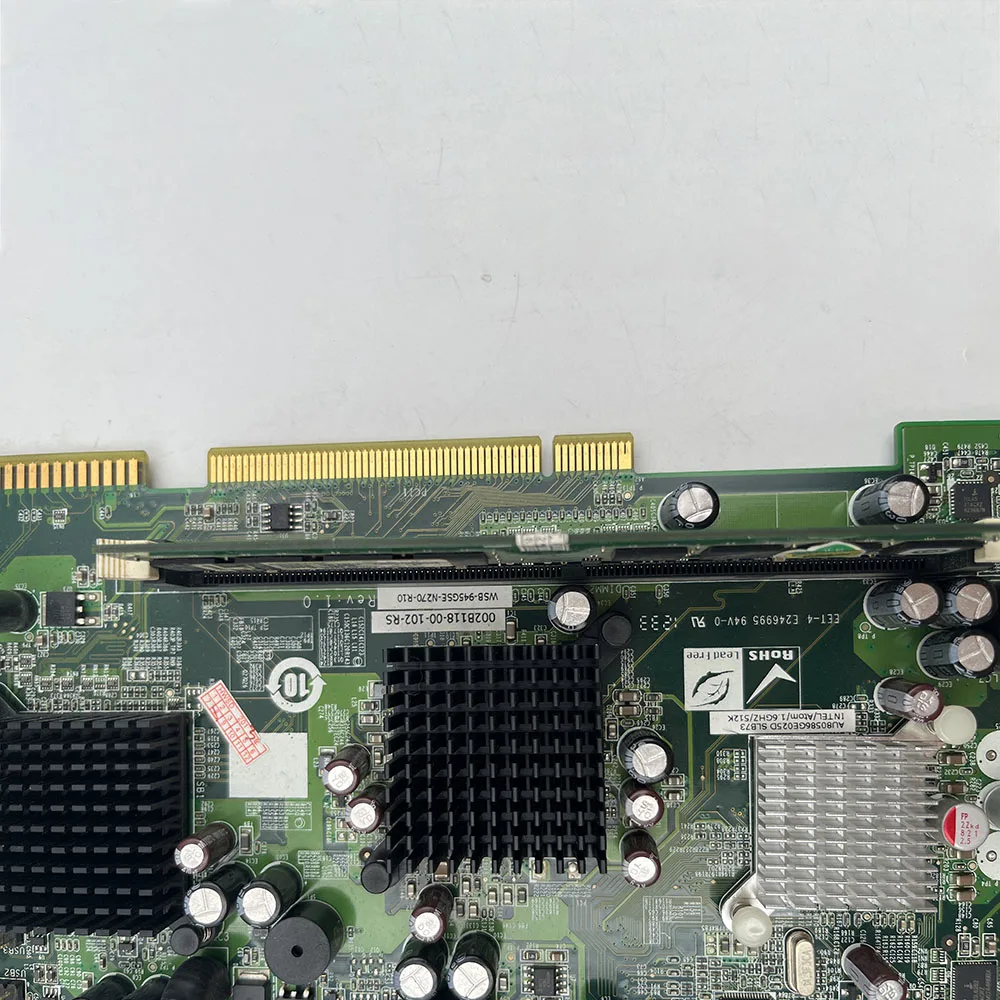 Промышленная материнская плата WSB-945GSE-N270-R10 REV 1.0 Полностью протестирована хорошего качества
Промышленная материнская плата WSB-945GSE-N270-R10 REV 1.0 Полностью протестирована хорошего качества