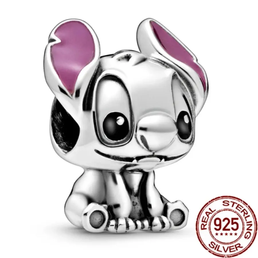 New fashion 100% S925 sterling silver Disney Stitch pendant beads, suitable for original Pandora bracelets, women's fashion gift
New fashion 100% S925 sterling silver Disney Stitch pendant beads, suitable for original Pandora bracelets, women's fashion gift
