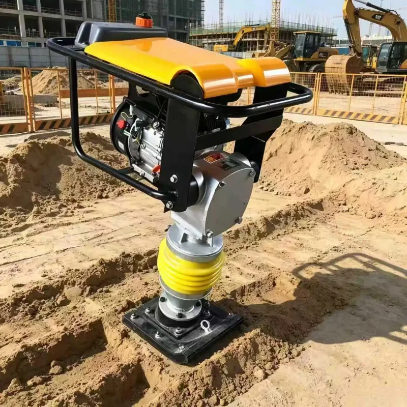 Handheld Tamping Rammer Machine Road Construction Compactor for Sale
Handheld Tamping Rammer Machine Road Construction Compactor for Sale