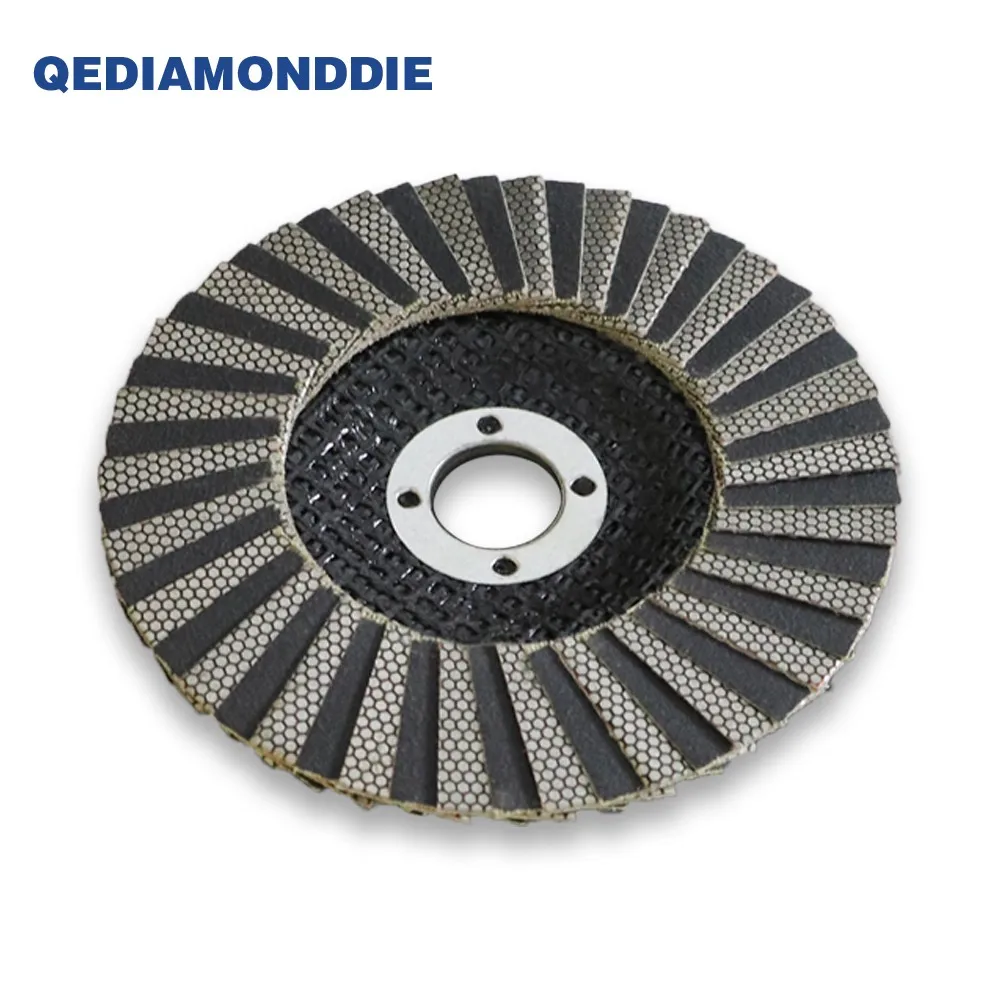 Flexible Flap Disc Diamond Flap Disc Electroplated Diamond Flap Grinding Wheel Disc for Shipyard Polishing
Flexible Flap Disc Diamond Flap Disc Electroplated Diamond Flap Grinding Wheel Disc for Shipyard Polishing