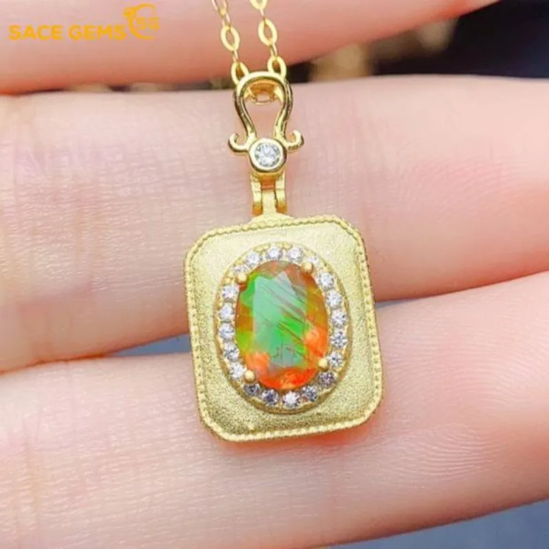 SACE GEMS S925 стерлингового серебра сертифицированный 5*7 мм натуральный опал кулон ожерелья для женщин помолвка коктейльная вечеринка ювелирные украшения
SACE GEMS S925 стерлингового серебра сертифицированный 5*7 мм натуральный опал кулон ожерелья для женщин помолвка коктейльная вечеринка ювелирные украшения