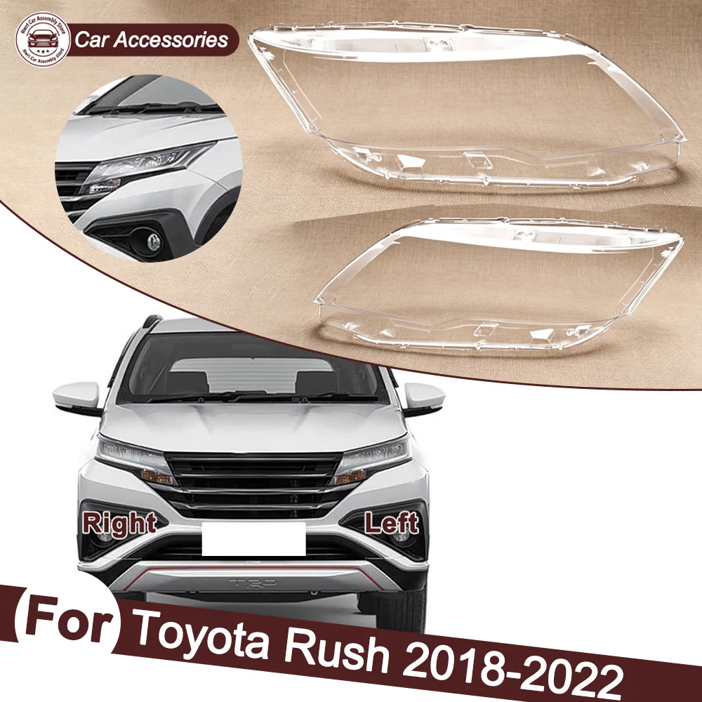Front Headlight Cover Transparent Lamp Shade Headlamp Shell Lens Plexiglass Replace Original Lampshade For Toyota 2018-2022 Rush
Front Headlight Cover Transparent Lamp Shade Headlamp Shell Lens Plexiglass Replace Original Lampshade For Toyota 2018-2022 Rush