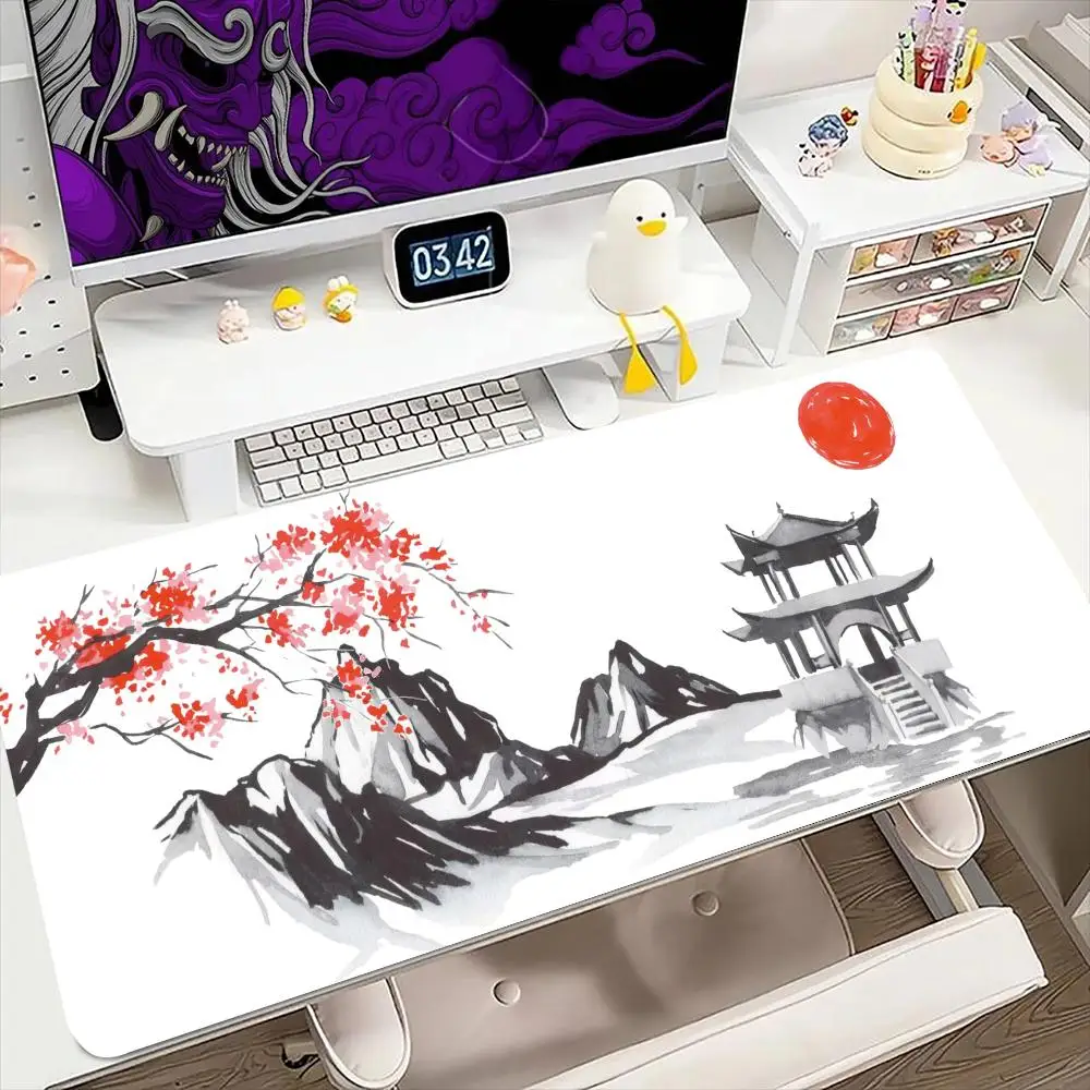 Japanese Sakura Mouse Pad 900x400MM Large Gaming Mousepad Keyboard Gamer Rubber Anti-wrinkle Anti-Slip Bottom Desk Mat
Japanese Sakura Mouse Pad 900x400MM Large Gaming Mousepad Keyboard Gamer Rubber Anti-wrinkle Anti-Slip Bottom Desk Mat