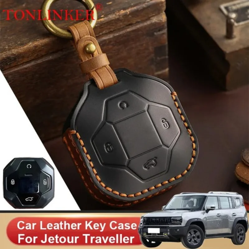 A+ Car Dedicated Leather Key Case For Jetour Traveler Suv 2023- Present Keychain
A+ Car Dedicated Leather Key Case For Jetour Traveler Suv 2023- Present Keychain