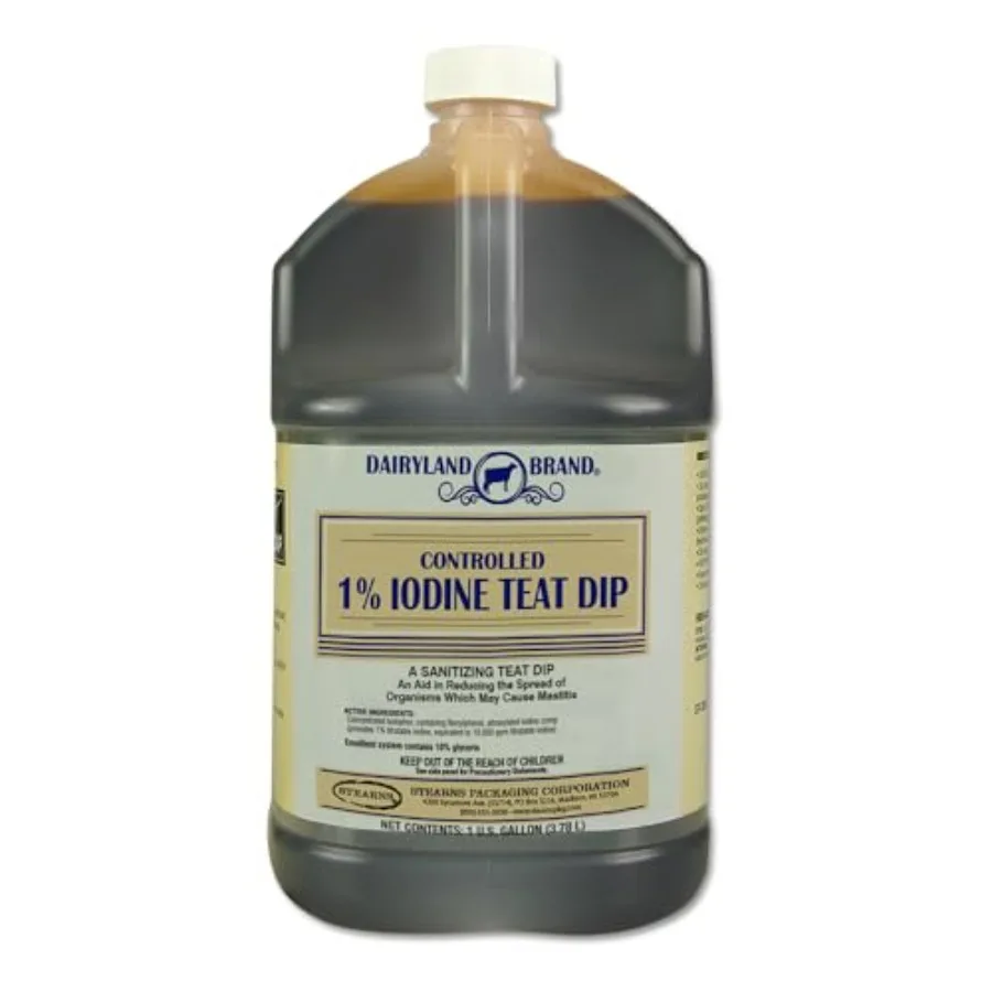 【Spot goods】packaging corporation st0201-db-tl31 Gallon 1% Controlled Iodine Teat Dip
【Spot goods】packaging corporation st0201-db-tl31 Gallon 1% Controlled Iodine Teat Dip