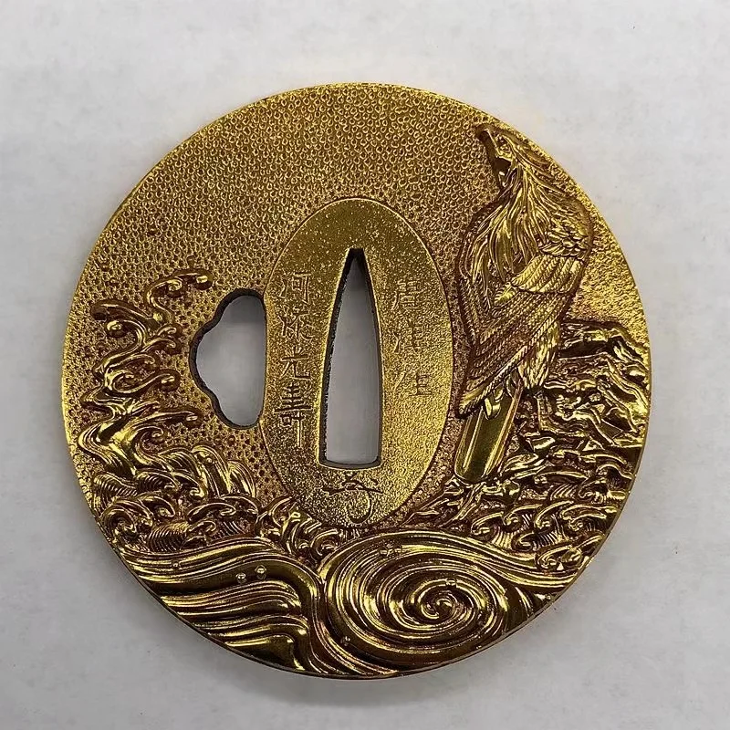 Редкий медный держатель меча Катана Old Qing Dyansty, Форма Святого Паттрона
Редкий медный держатель меча Катана Old Qing Dyansty, Форма Святого Паттрона