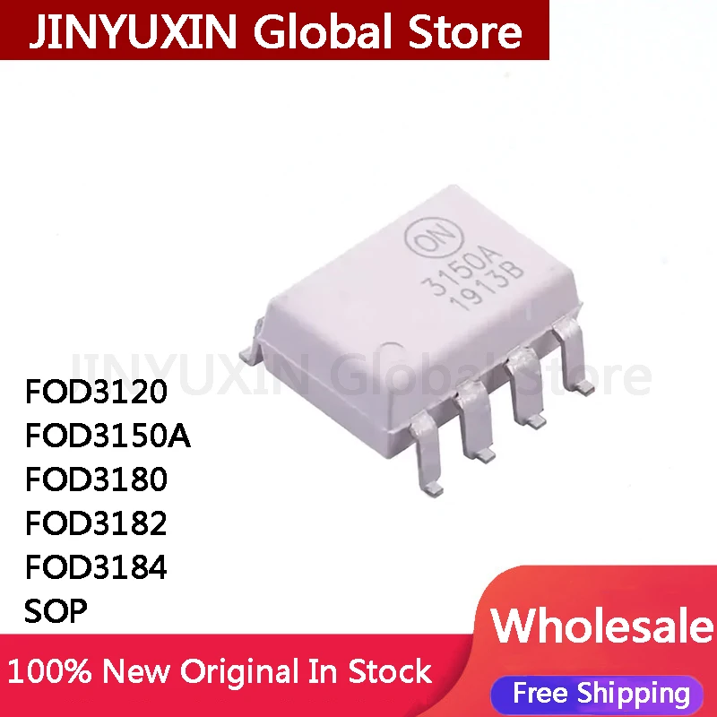 10Pcs FOD3120 FOD3150A FOD3180 FOD3182 FOD3184 SOP Stock Wholesale
10Pcs FOD3120 FOD3150A FOD3180 FOD3182 FOD3184 SOP Stock Wholesale