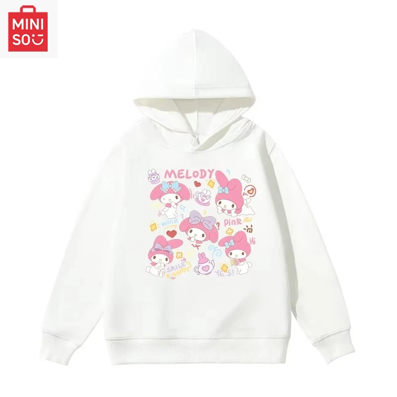 New Sanrio melody creative lovely printed pullover autumn winter outdoor casual fashion hooded sweaters for men and women
New Sanrio melody creative lovely printed pullover autumn winter outdoor casual fashion hooded sweaters for men and women